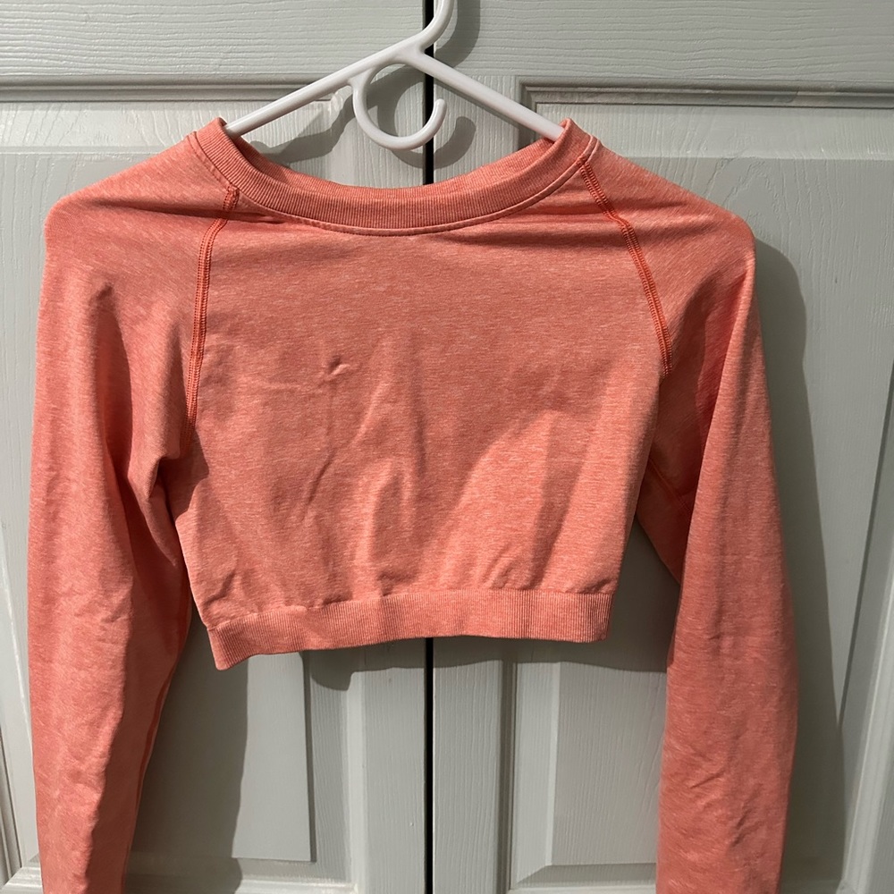 Gymshark long sleeve crop top